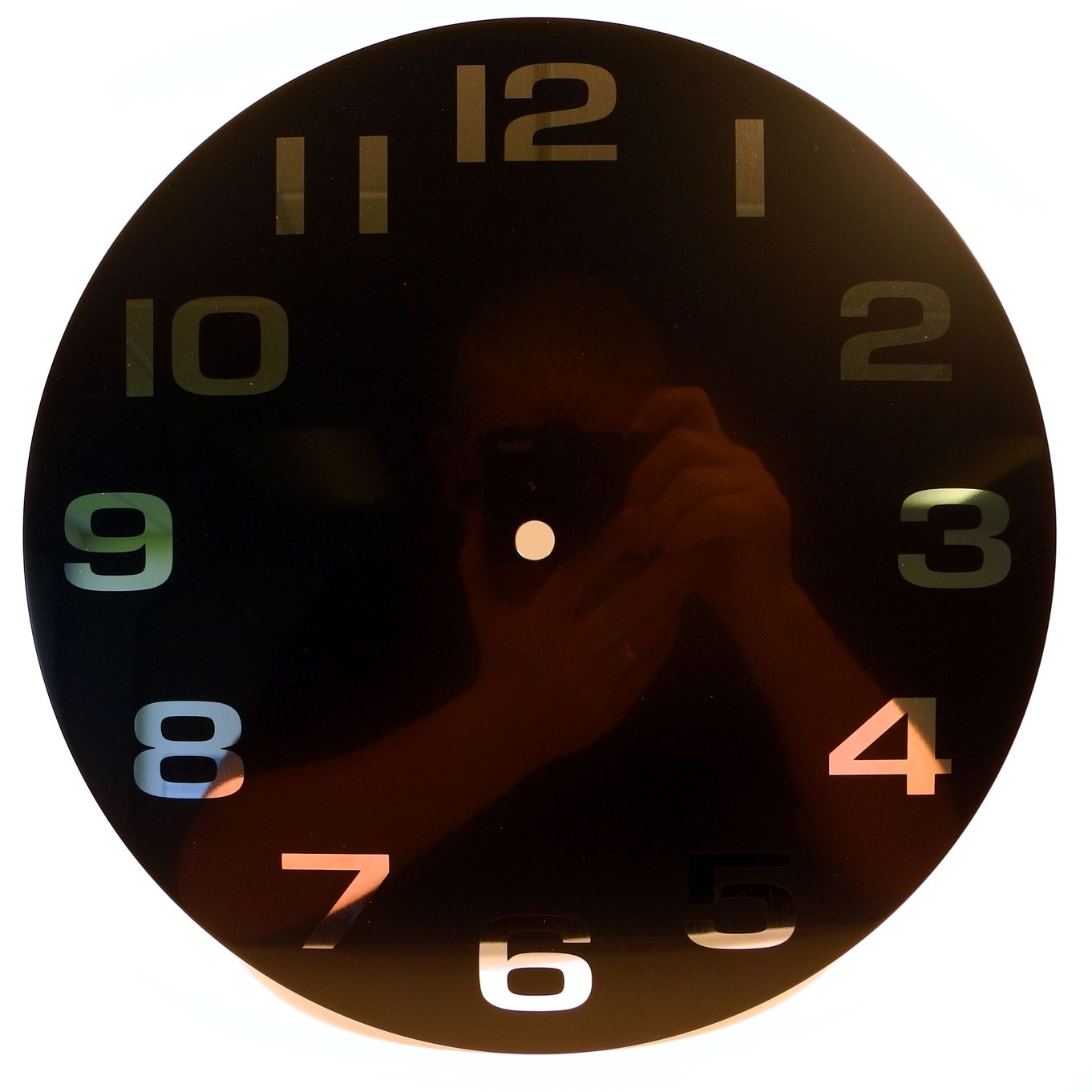 MIRROR FINISH 'BOARDROOM' DIAL - 12 INCH