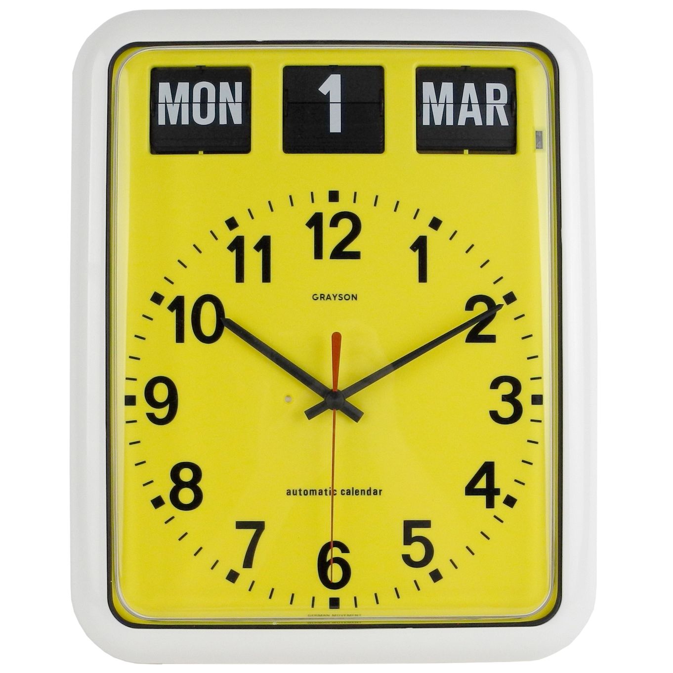 THE HIGH CONTRAST CALENDAR CLOCK